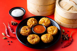 Corn & Cheese Momos [6 Pcs]