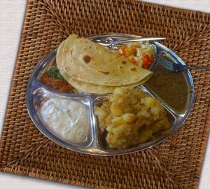 Plain thali
