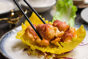 Bacon Wrapped Prawns