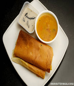 Onion Butter Masala Dosa
