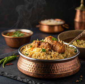 Chicken Seekh Kebab Biryani
