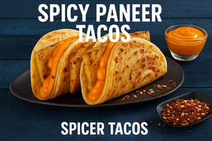 Spicy Paneer Taco