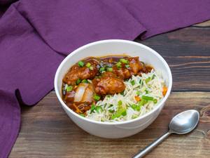 Chilli Chicken & Fried Rice                    