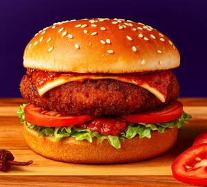 Schezwan Cheese Burger