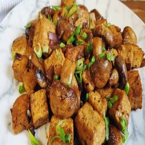 Tofu With Mushroom