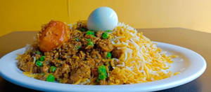 Chicken Keema Biryani