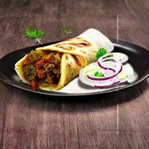 Double Egg Double Mutton Seekh Roll