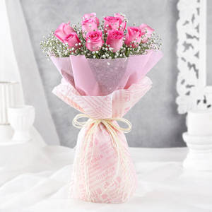 Pink Roses Bouquet