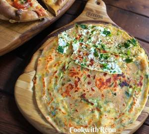 Cheese Paneer Paratha [2Pcs]