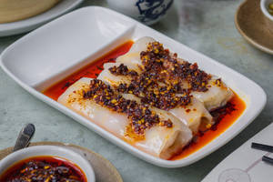 Spicy Prawn Cheung Fun