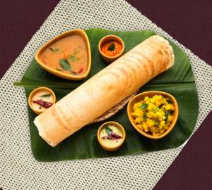 Ghee Dosa 1Pcs. + Podi Karam Dosa 1Pcs