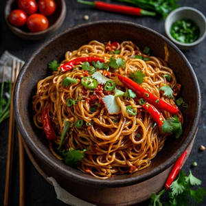 Burnt Garlic Noodles