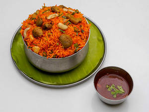 Schezwan Mushroom Fried Rice