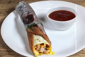 Double Egg Cheese Roll