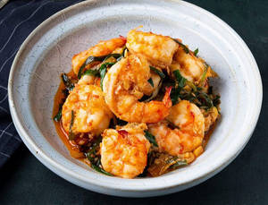 Butter Garlic Prawns