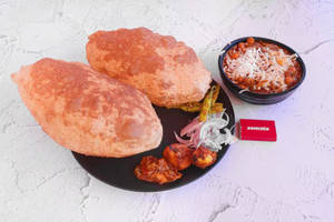 Cheese Chole Bhature