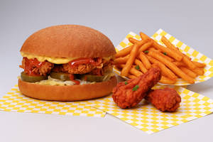 Peri Peri Burger Combo