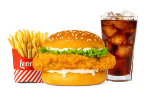 Chicken Fillet Burger Meal