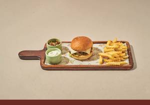 Pulled Mutton Burger