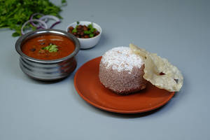 1 Chemba Puttu With Kadala Curry Combo