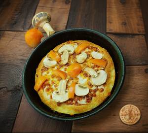 Mushroom And Tomato Pizza [7 Inch]