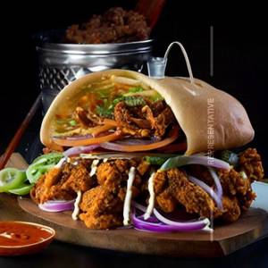 Spicy Fried Chicken Shawarama