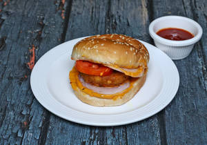 Desi Street Aloo Tikki Burger