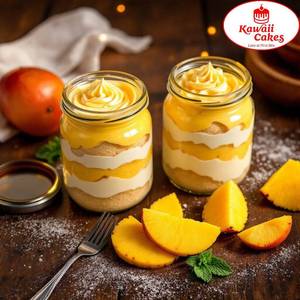 Pineapple & Mango Jar Cakes