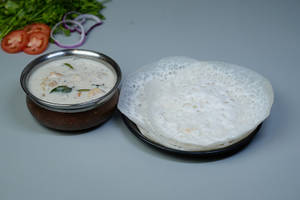 3 Appam With Chicken Stew (2 Pcs, 250 Ml)