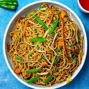 Egg gobi mix noodles