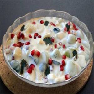 Navratri Fruits Raita