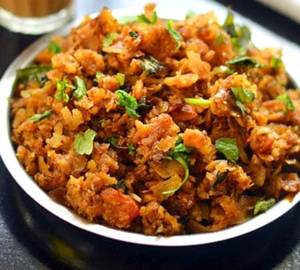 Mushroom Kothu Porotta
