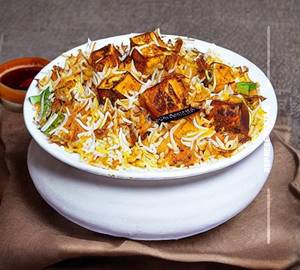 Paneer biryani