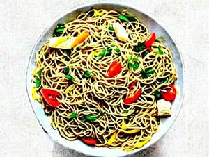 Egg noodles.