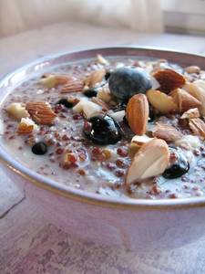 Dry Fruit Smoothie Bowl (Energy 360kcal, 37g P)