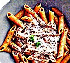Red sauce pasta