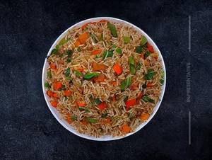 Veg manchurian fried rice