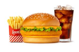 Peri Peri Paneer Burger Meal