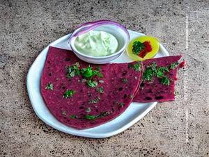 Beet paratha