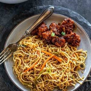 Manchurian (2pcs) With Chowmein