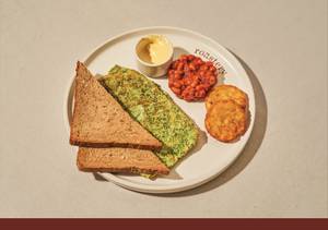 Spinach And Feta Omelette Platter