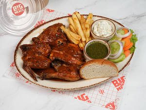 Schezwan Glazed Barbeque Chicken