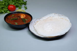3 Appam With Egg Roast Combo