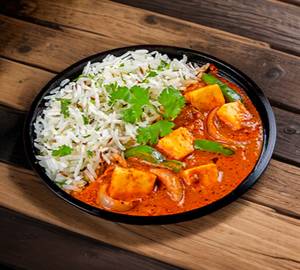 Kadhai Paneer + Fried Rice Bowl