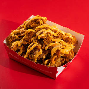 Cheesy Chicken Popcorn