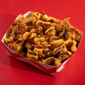 BBQ Cheesy Chicken & Fries