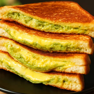 Avacado Cheese Grilled Sandwich