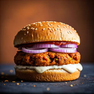 Crunchy Masala Burger