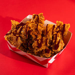 Korean Spicy Chicken Popcorn
