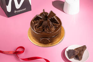 Belgian Chocolate Double Truffle Cake [300 Gms]